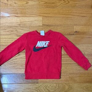 Nike Kids Bright Red Sweatshirt
